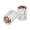 100967 - Dado de 14 mm, 6 puntas, cuadro 1/4", Truper
