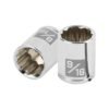 100965 - Dado de 9/16", 12 puntas, cuadro 1/4", Truper