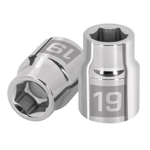 14965 - Dado de 19 mm, 6 puntas, cuadro 3/4", Truper