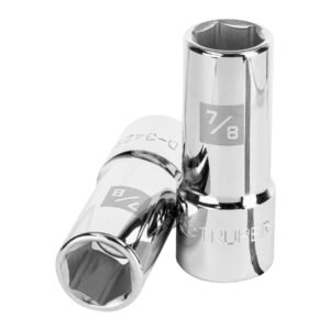 19341 - Dado largo de 7/8", 6 puntas, cuadro 3/4", Truper