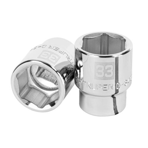 14983 - Dado de 33 mm, 6 puntas, cuadro 3/4", Truper