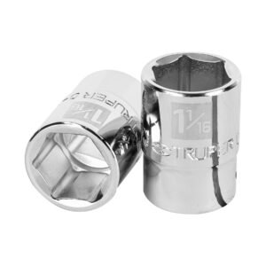 13825 - Dado de 1-1/16", 6 puntas, cuadro 3/4", Truper