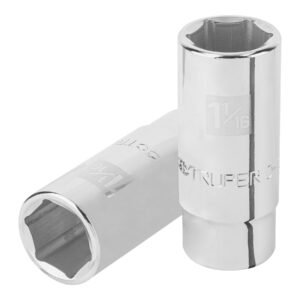 19344 - Dado largo de 1-1/16", 6 puntas, cuadro 3/4", Truper