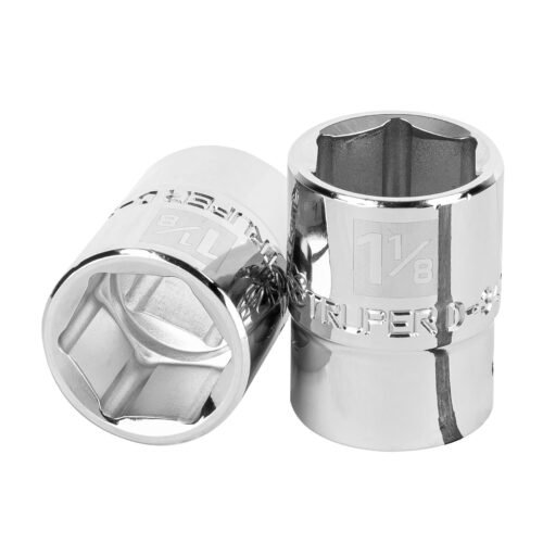 13826 - Dado de 1-1/8", 6 puntas, cuadro 3/4", Truper