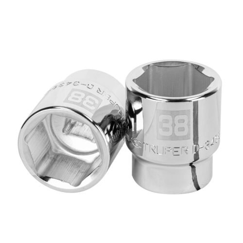 14989 - Dado de 38 mm, 6 puntas, cuadro 3/4", Truper