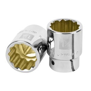 13858 - Dado de 1-1/4", 12 puntas, cuadro 3/4", Truper