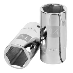 13887 - Dado largo de 1-1/4", 6 puntas, cuadro 3/4", Truper