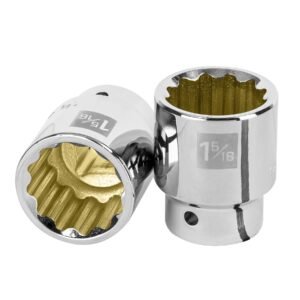 13859 - Dado de 1-5/16", 12 puntas, cuadro 3/4", Truper