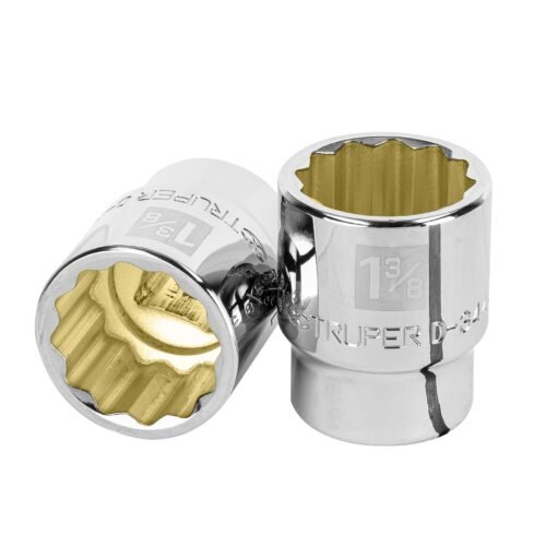 13860 - Dado de 1-3/8", 12 puntas, cuadro 3/4", Truper