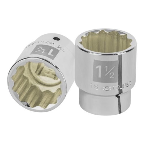 13862 - Dado de 1-1/2", 12 puntas, cuadro 3/4", Truper