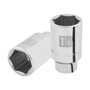 19347 - Dado largo de 1-1/2", 6 puntas, cuadro 3/4", Truper
