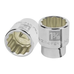 13863 - Dado de 1-9/16", 12 puntas, cuadro 3/4", Truper