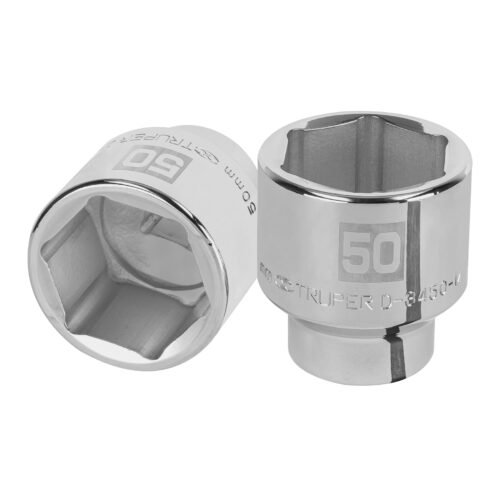 14997 - Dado de 50 mm, 6 puntas, cuadro 3/4", Truper