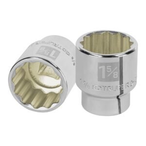 13864 - Dado de 1-5/8", 12 puntas, cuadro 3/4", Truper