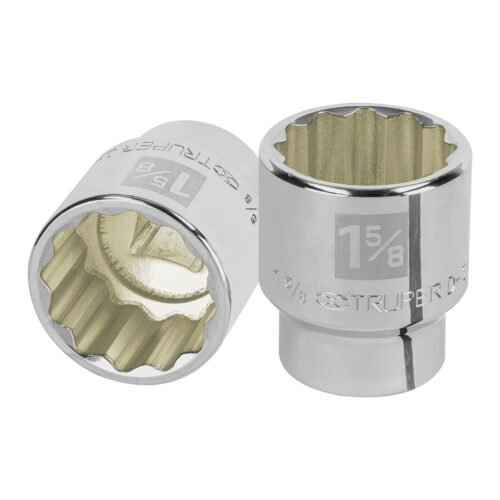 13864 - Dado de 1-5/8", 12 puntas, cuadro 3/4", Truper