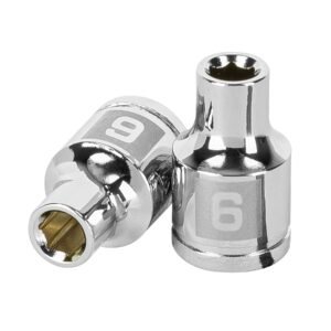 13670 - Dado de 6 mm, 6 puntas, cuadro 3/8", Truper