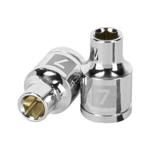 13671 - Dado de 7 mm, 6 puntas, cuadro 3/8", Truper