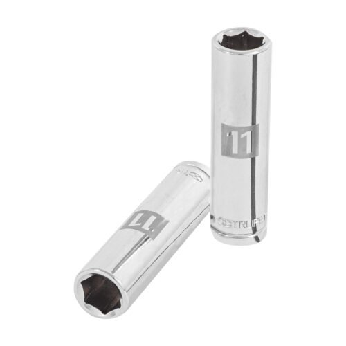 13771 - Dado largo de 11 mm, 6 puntas, cuadro 3/8", Truper