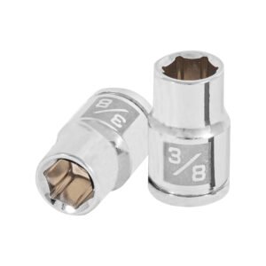13607 - Dado de 3/8", 6 puntas, cuadro 3/8", Truper