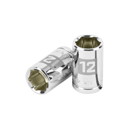 13676 - Dado de 12 mm, 6 puntas, cuadro 3/8", Truper