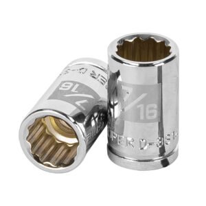 D-3814.jpg 13583 - Dado de 7/16", 12 puntas, cuadro 3/8", Truper