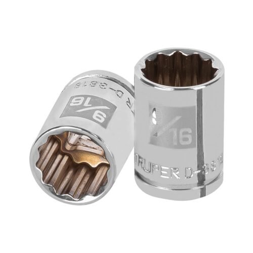 13585 - Dado de 9/16", 12 puntas, cuadro 3/8", Truper