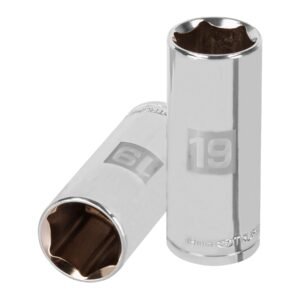 D-3819-HM-L.jpg 13779 - Dado largo de 19 mm, 6 puntas, cuadro 3/8", Truper