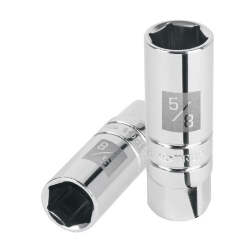 13655 - Dado para bujías de 5/8", 6 puntas, cuadro 3/8", Truper