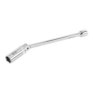 D-3820-BE10.jpg 16896 - Dado p/bujías cuadro 3/8" articulado 5/8", extensión 10"