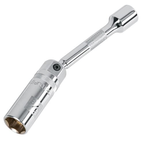 16898 - Dado p/bujías cuadro 3/8" articulado 5/8", extensión 6"