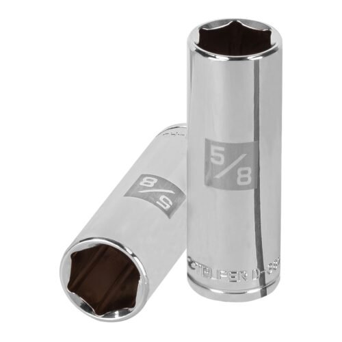 13716 - Dado largo de 5/8", 6 puntas, cuadro 3/8", Truper