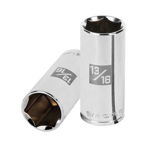 13719 - Dado largo de 13/16", 6 puntas, cuadro 3/8", Truper