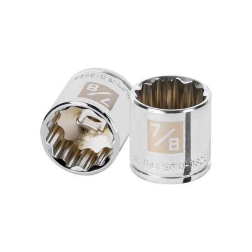 D-3828.jpg 13590 - Dado de 7/8", 12 puntas, cuadro 3/8", Truper
