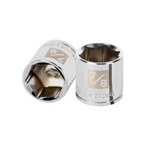 13615 - Dado de 7/8", 6 puntas, cuadro 3/8", Truper