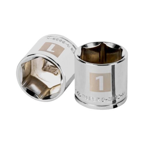 D-3832-H.jpg 13617 - Dado de 1", 6 puntas, cuadro 3/8", Truper