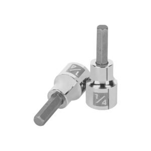 13465 - Dado punta hexagonal de 1/4", cuadro 3/8", Truper