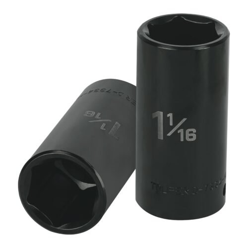 D-7334-HL.jpg 13400 - Dado largo impacto de 1-1/16", 6 puntas, cuadro 1/2",Truper