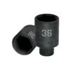 103194 - Dado largo impacto de 36 mm, 6 puntas, cuadro 1/2", Truper