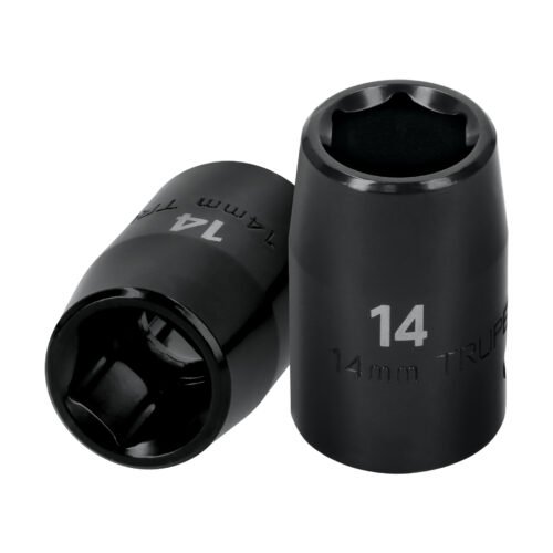 12414 - Dado cuadro 1/2" de impacto 6 puntas de 14 mm, Truper