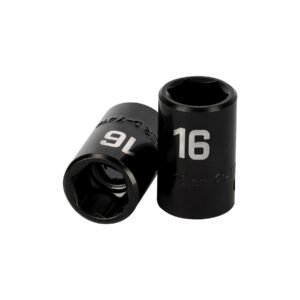 12416 - Dado cuadro 1/2" de impacto 6 puntas de 16 mm, Truper