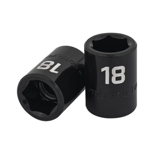 D-7418-M.jpg 12418 - Dado cuadro 1/2" de impacto 6 puntas de 18 mm, Truper