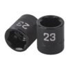 100896 - Dado de impacto de 23 mm, 6 puntas, cuadro 1/2", Truper