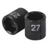 100920 - Dado de impacto de 27 mm, 6 puntas, cuadro 1/2", Truper