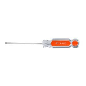 14014 - Desarmador cabinet 1/8" x 3" mango de acetato, Truper