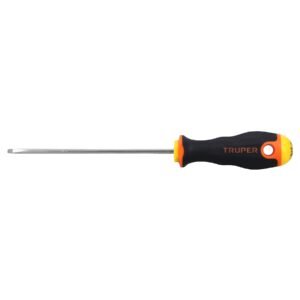 18549 - Desarmador cabinet 1/8" x 4-1/2" mango Comfort Grip, Truper
