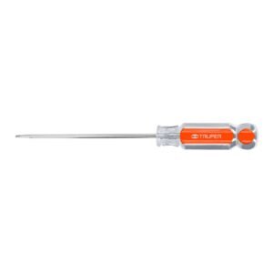 14017 - Desarmador cabinet 1/8" x 4" mango de acetato, Truper