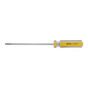 21464 - Desarmador cabinet 1/8 x 4" mango de PVC, Pretul