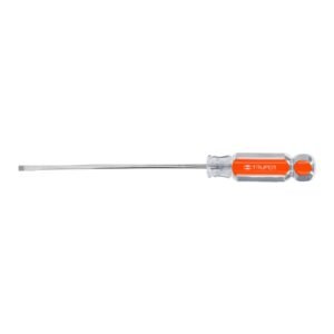 14020 - Desarmador cabinet 1/8" x 5" mango de acetato, Truper
