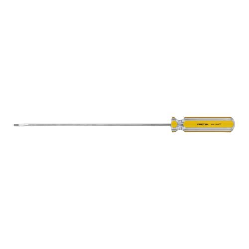 21465 - Desarmador cabinet 1/8 x 6" mango de PVC, Pretul