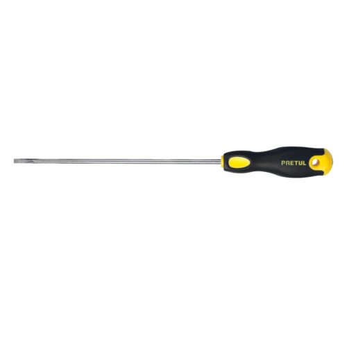 21491 - Desarmador cabinet 3/16 x 8" mango Comfort Grip, Pretul